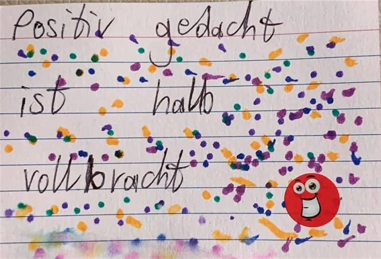 Freundliche Zettel dieser Art an den Scheiben mehrerer Autos sorgen derzeit bei Bürgern in Bad Bederkesa für gute Laune. Der Verfasser ist nicht bekannt.