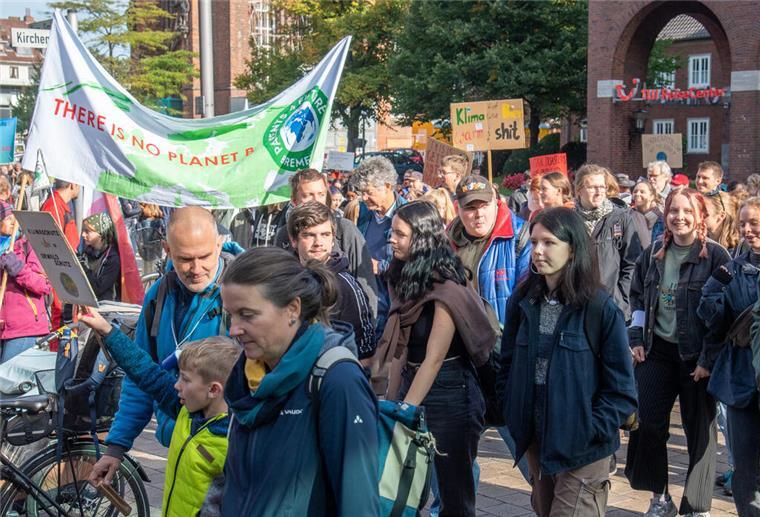 Fridays for Future macht Alarm in Bremerhaven Fridays For Future ist in Bremerhaven wieder aktiv. Hier eine Aufnahme aus 2022.