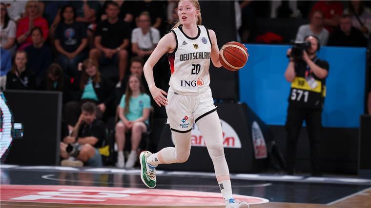 Frieda Bühner ist 21 Jahre alt und sagt über das Viertelfinale der Basketball-EM: „Ich habe total Bock.“