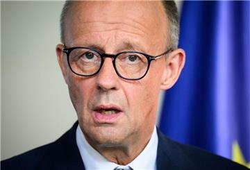 Bundeskanzler Friedrich Merz in einer Nahaufnahme. Er will ein Rentenverbot kippen.
