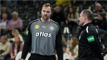 Frisch gebackener Papa: Andi Wolff wurde im Spiel gegen Brasilien geschont. 