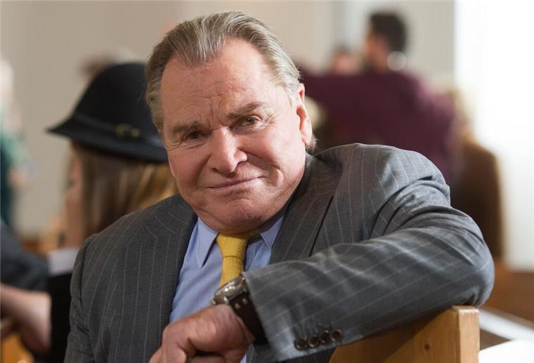Schauspieler Fritz Wepper gestorben Fritz Wepper als Wolfgang Wöller bei einem Pressetermin zu Dreharbeiten der TV-Serie „Um Himmels Willen“.