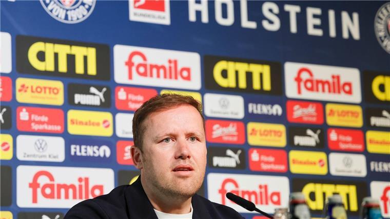 Kiel im Terminstress: Keine Rückreise nach Wolfsburg-Spiel Früher in Wolfsburg, jetzt in Kiel: Fußball-Manager Olaf Rebbe.