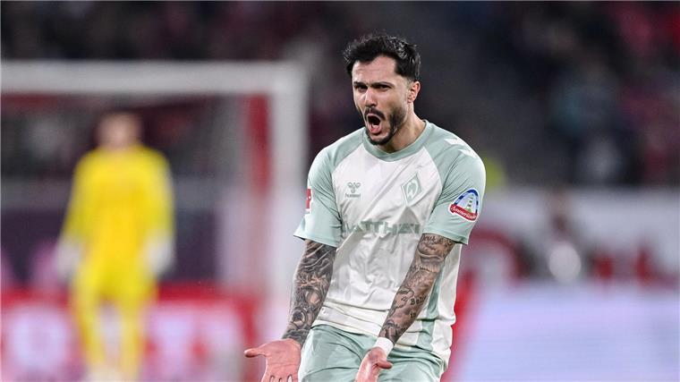 Frust bei Werder: Leonardo Bittencourt beim 0:5 in Freiburg.