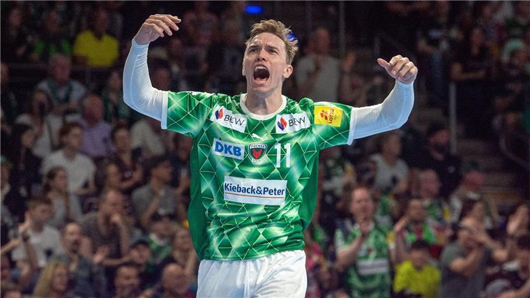 Füchse-Profi Lasse Andersson hat in der ersten Halbzeit eine Trefferquote von 100 Prozent. 