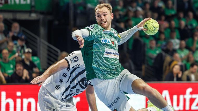 Meisterliche Magdeburger stürzen Spitzenreiter Flensburg Führte die Füchse Berlin zum Sieg im Verfolgerduell gegen den THW Kiel: Mathias Gidsel.