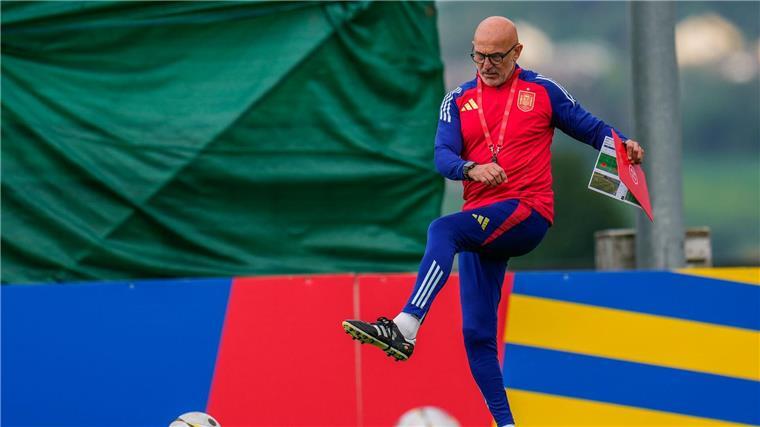 Führte Spanien ins EM-Finale: Trainer Luis de la Fuente.