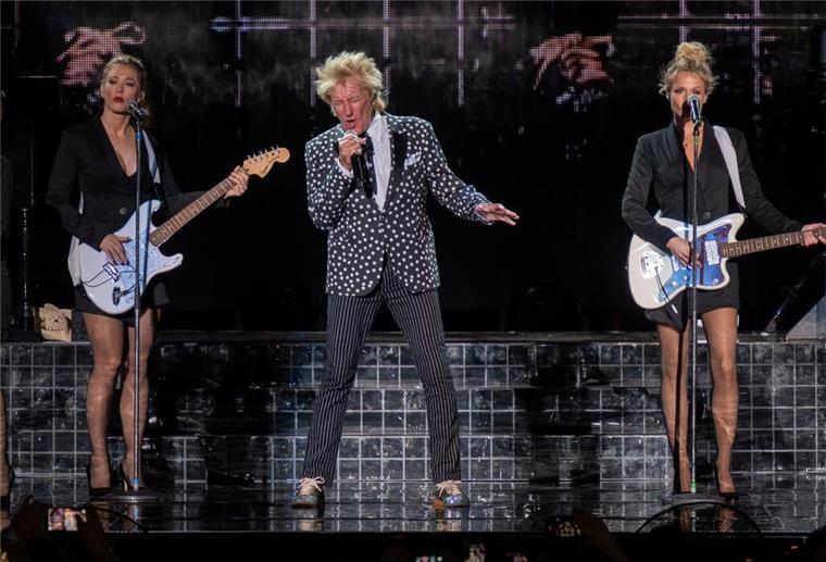 Für 2025 hat Rod Stewart rund 40 Konzerte rund um den Globus geplant. Auch mehrere Auftritte in Deutschland sind darunter. (Archivfoto) 
