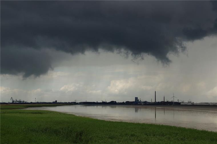 Für Bremerhaven und umzu gilt derzeit eine Wetterwarnung.
