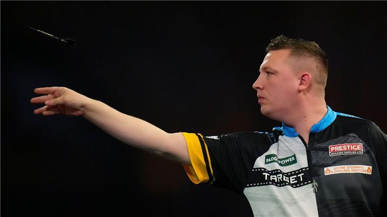 Für Chris Dobey ist die WM-Reise beendet.