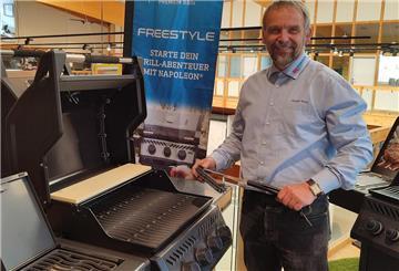 Christian Ehlers am Grill