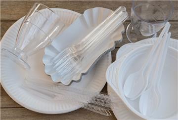Für das Einmalgeschirr aus Plastik gibt es umweltfreundlichere Alternativen.