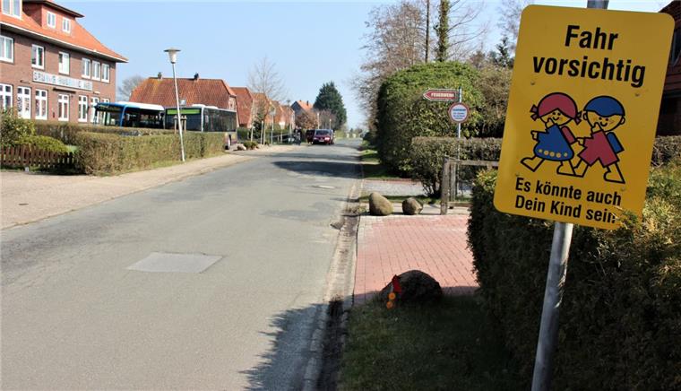 Stadland: Bei Straßensanierung zahlen die Anwohner Für den Ausbau der Schulstraße in Schwei liegen jetzt neue Pläne vor.