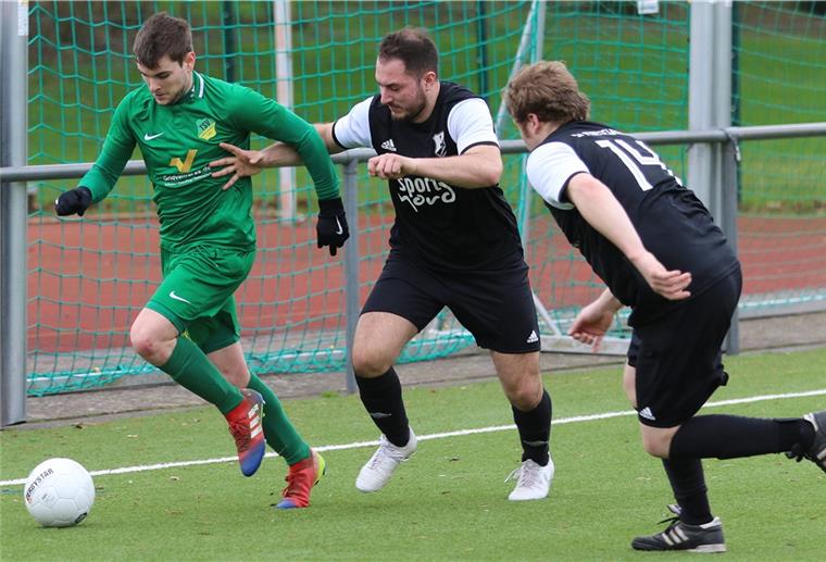 Niedersächsischer Fußballverband bricht Saison ab Für den Bezirksligisten TSV Abbehausen (links Adrian Dettmers) hat die Quotientenregelung keine Auswirkungen.