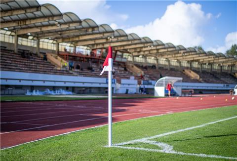 Symbolfoto des Nordseestadion in Bremerhaven im Herbst 2022