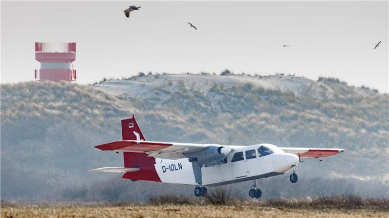 Für die älteren Maschinen vom Typ Britten-Norman Islander waren laut OFD nur noch schwer Ersatzteile zu bekommen. (Archivbild)