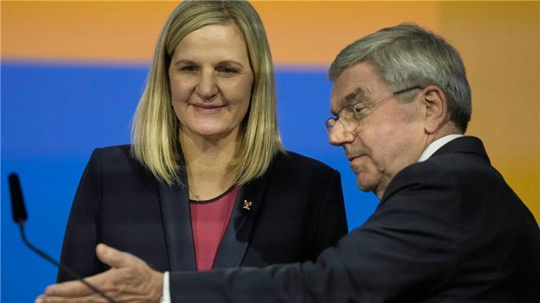 Für die neue IOC-Chefin Kirsty Coventry wird Thomas Bach ein wichtiger Ratgeber bleiben.