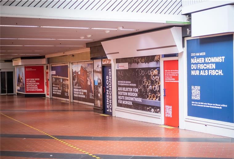 Für gut ein Jahr könnte noch einmal Leben die ehemalige Karstadt-Passage einziehen.