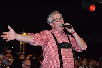Für gute Stimmung sorgte der Musikzug aus Kirchtimke. Foto: Zschiesche
