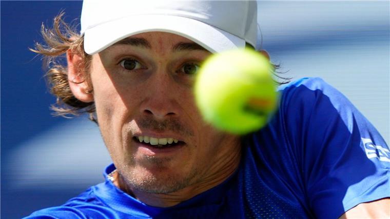 Für ihn ist Schluss: Der Australier Alex de Minaur schied im Viertelfinale aus.