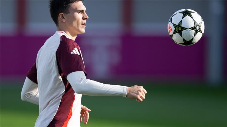 Für João Palhinha, hier beim Training, ist die Partie gegen Benfica ein ganz spezielles Spiel.