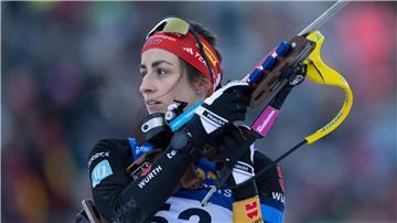 Für Vanessa Voigt ist die Biathlon-Saison krankheitsbedingt vorbei.