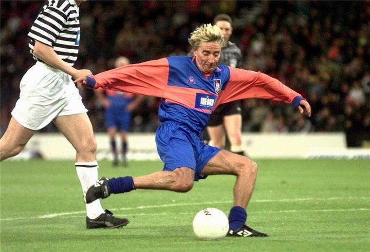 Fußball ist seine große Leidenschaft. Bis vor einigen Jahren spielte Rod Stewart noch regelmäßig. (Archivfoto) 