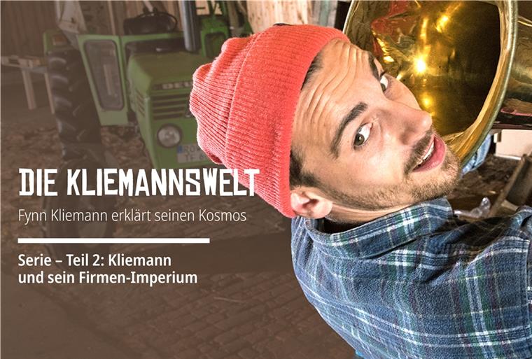 Fynn Kliemann ist auf vielen Feldern unterwegs.