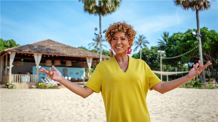 Arabella Kiesbauer ist zurück im deutschen TV Gedreht wurde in Thailand.
