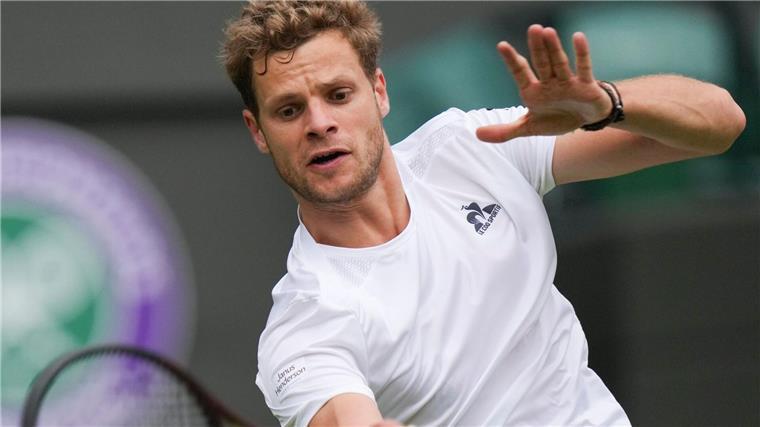 Wimbledon-Auftakt: Nur Struff und Altmaier siegen Gegen den Weltranglisten-1. schied Yannick Hanfmann aus.