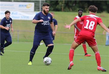 Gegen die SG TSV Wehden/TSV Debstedt gelang Hasan Gündogar (am Ball) vom FCN der einzige Treffer der Begegnung.
