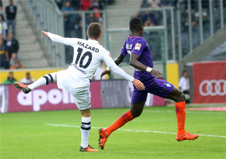 Diagne und Yatabare in das U23-Team verbannt Gegen Gladbach machte Fallou Diagne (rechts) sein letztes Spiel in der Bundesliga.