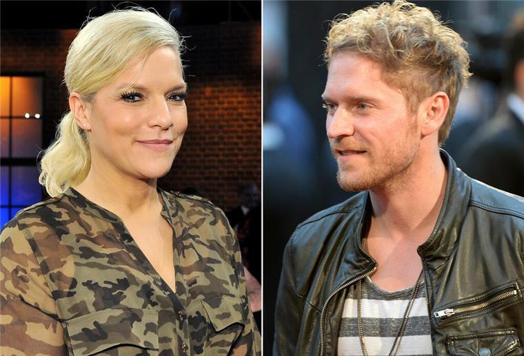 Ina Müller und Johannes Oerding haben sich getrennt Eine Bildkombo zeigt die Entertainerin Ina Müller zu Gast bei der WDR-Sendung «Kölner Treff» am 30.11.12 in Köln und den Sänger Johannes Oerding, aufgenommen am 08.09.2013 in Hamburg bei der «Nacht der Legenden». Müller hat Verständnis für immer wiederkehrende Fragen zum Altersunterschied in der Beziehung mit ihrem Kollegen Oerding, sagte die 48-Jährige der Zeitschrift «Grazia». Foto: dpa (zu dpa «Ina Müller will nichts «stramm ziehen oder absaugen» lassen» vom 24.10.2013) ++ +++ dpa-Bildfunk ++