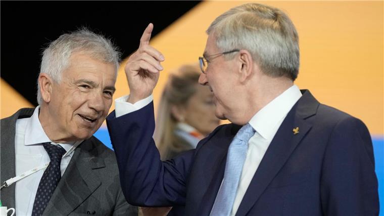 Gehört zu den Favoriten: Juan Antonio Samaranch jr. (l).