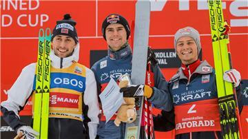 Geiger und Riiber kämpften ums Gelbe Trikot, doch der Norweger ist nun aus dem Rennen.