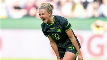 Gelang für VfL Wolfsburg ein Hattrick: Rebecka Blomqvist.
