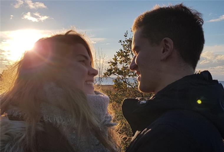 Foto von Ayleen Abraham und Pascal Bange