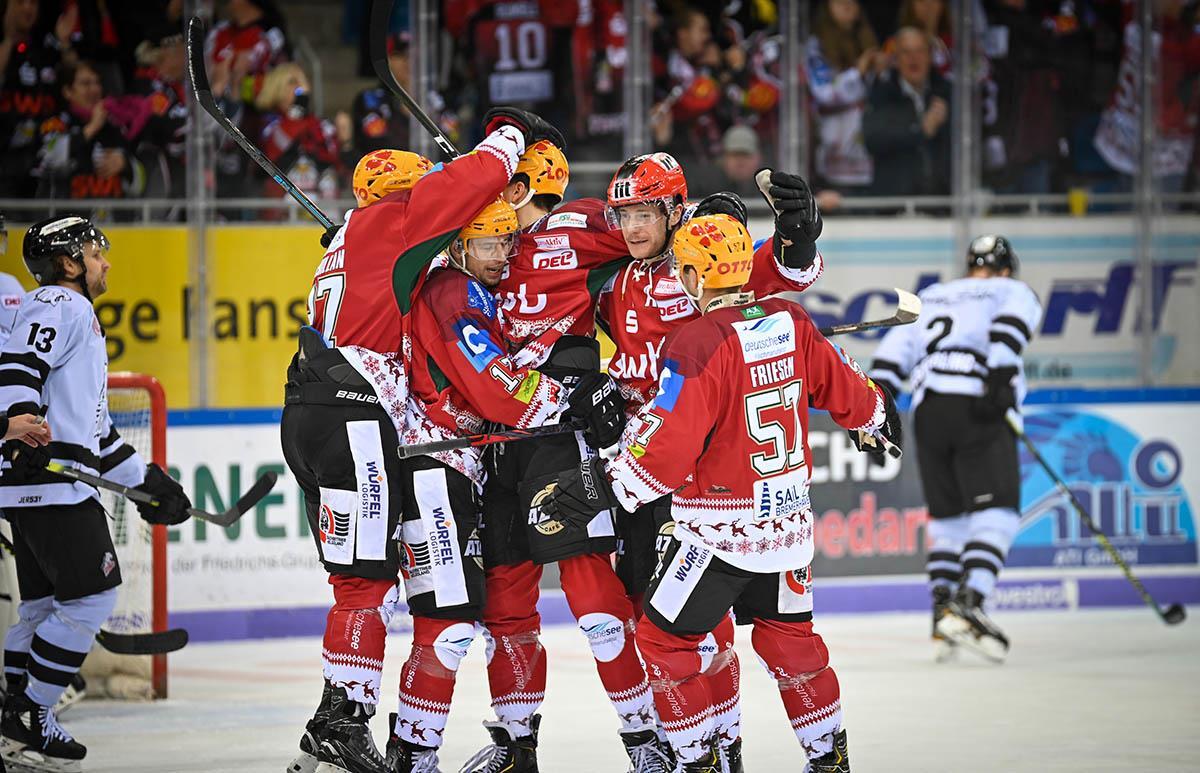 Die Fischtown Pinguins feiern