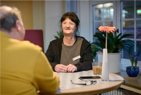 Nachtcafé Klinikum Bremerhaven. Birgit Kowski. 