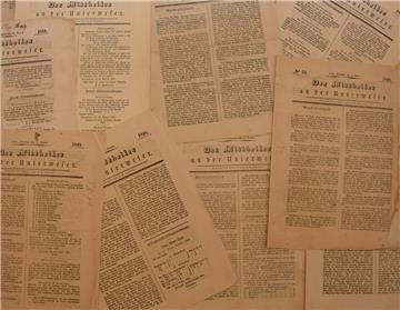 Gesammelte Werke: „Der Mittheiler an der Unterweser“ wurde von 1848 bis 1849 her...