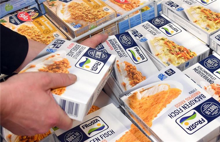 Gestiegene Fischpreise, höhere Energiekosten: Der Gewinn bei Frosta in Bremerhaven ist zurückgegangen.