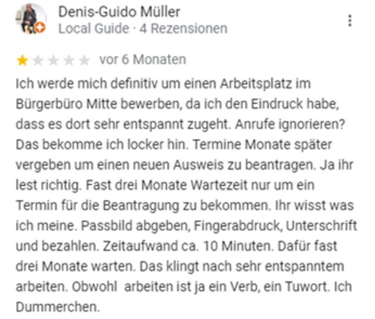 Gesucht, gefunden: Der Traumjob im Bürgerbüro.