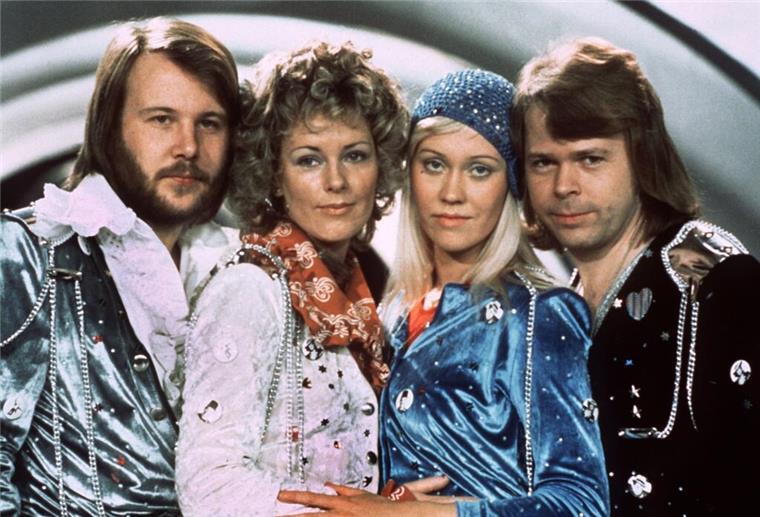 Gewannen 1974 den ESC: die schwedische Musikgruppe Abba.