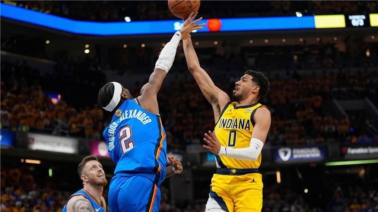 Das ultimative Spiel: Wichtiges zu Game 7 in den NBA-Finals Gilgeous-Alexander (links) und Haliburton sind die Anführer ihrer Teams - aber nicht die Alleinunterhalter.
