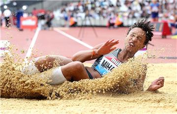 Gilt als eine der Favoritinnen zur Wahl der "Sportlerin des Jahres": Weitsprung-Weltmeisterin Malaika Mihambo.