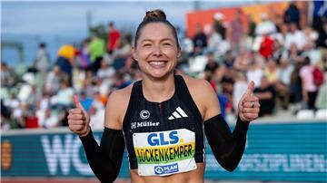 Gina Lückenkemper war über die 100 Meter nicht zu schlagen.