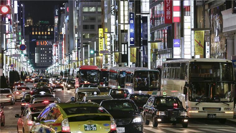Ginza ist das glamouröse Einkaufsviertel der japanischen Hauptstadt.