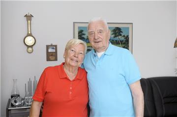 Gisela und Karl Heinz Aven feiern heute Diamantene Hochzeit. 