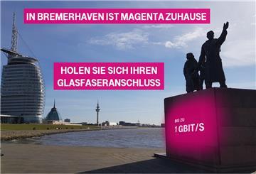 Glasfaser für Bremerhaven: rund 5.800 Haushalte sollen im Jahr 2021 schnelles Internet bekommen.