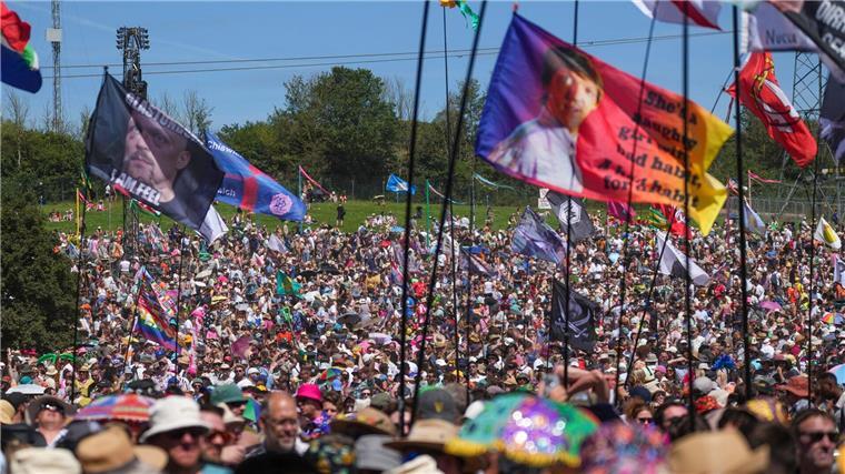Glastonbury ist das größte Musikfestival in Großbritannien. (Archivbild)